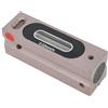 EpheyFIF Livella a bolla di precisione in acciaio al tungsteno con base a scanalatura a V e fiale a bolla, resistente, precisione 0,02 mm/m per livellamento di macchinari (100/150/200 mm) con custodia