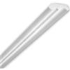 MASTERBRICO Cornici in Polistirolo per Soffitto e Pareti 14 metri | Cornici Polistirolo Decorative Bianche Verniciabili, Set 7 Barre da 2 Metri - Ideali per Quadri, Porte