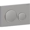 Geberit Plaque de fixation Geberit Sigma20 pour rinçage à 2 quantités, 115.882.SN.1, 115.882.SN.1, Colorazione: acciaio inossidabile spazzolato