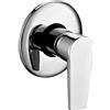 Inbagno Miscelatore doccia incasso completo di corpo incasso, in ottone cromato, serie Erika (Miscelatore doccia incasso)
