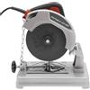 Alnemy Troncatrice per metallo, sega da taglio per metallo, 5200 RPM, Power Tools in metallo, sega, troncatrice multiuso (rosso)