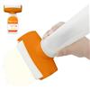 Bollisate Vernice a rullo per riparazione parete, 500 g, colore bianco, rullo di vernice bianca, spazzola per riparazione parete, strumento di riparazione per pareti per riparazioni