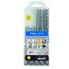 Alpen 0080500005100 - Set di punte per trapano a percussione SDS-plus FORCE X MB 5, con scatola di plastica (5 pezzi, 4 taglienti, Ø 5,0-10,0 mm)