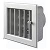 Idrotop ACCES. CLIMA Bocchetta Aria cm20x20 regolabile Bianca con Adattatore D.150 per Caminetti