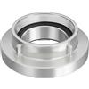 Wiltec Accoppiamento fisso Storz 75-B con filettatura interna 89mm 3X3BSP Alluminio