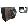 evco Plenum per bocchette griglie isolato 600x150 attacco DN 150