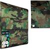 KOTARBAU® Telo Impermeabile Esterno - Polietilene - 4 x 6 m - Motivo Mimetico - 80 g/m² - Telo Sotto Piscina Fuori Terra - Copertura con Occhielli - Telone Robusto - Copertura Esterna