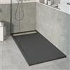 KOES - Piatto Doccia in Resina Serie VOIGA - 70x100 - Nero RAL 9005