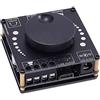 MiOYOOW Scheda Amplificatore Bluetooth 5.0, Mini Modulo Amplificatore Audio Stereo da 2 Canali 15w*2 Modulo Amplificatore Digitale USB/Aux con Controller App
