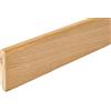 Hobby Legno - Battiscopa Rivestito In Legno Di Rovere Spazzolato Verniciato mm. 82X13X2400 (Prezzo Per ml. 4, 80)