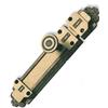 GENERICO Catenaccio mod. DABY mm 200 in ottone bronzato