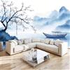 Buohwiwe 3D Fotomurale Murales Giapponese Carta da parati panoramica 250x175 cm Giapponese Fotomurali Tessuto Non Tessuto Decorazione Parete Poster Camere da Letto Soggiorno Pareti Murale q2669