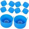 HOLIDYOYO 25 Tappi Blu per Bottiglioni D'Acqua da 18,9 Litri, Coperchi a Vite in Plastica, Ermetici e Stabili, per Casa e Ufficio