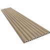 CFadda Pannello Decorativo Murale Noce Chiaro - 2900x169x24 mm Montaggio Semplice