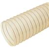 Fittingstore Tubo a spirale in poliuretano, 80 mm, adatto per alimenti, EU 10/2011, tubo flessibile di aspirazione e pressione trasparente, tubo di aspirazione e pressione, tubo di aspirazione, al