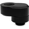 EKWB EK-Quantum - Raccordo adattatore rotativo offset, 14 mm, nero, 8-10