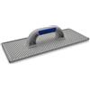 DEWEPRO® Tavola di Levigatura per WDVS, Calcestruzzo Aerato e Polistirolo - Raspa - Frattazzo con Piastra in Acciaio Zincato - Tavola di Livellamento- 380 x160 mm