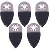 szzijia 5PCS 95 mm universale finger platorello oscillante per Bosch Fein Black & Decker