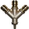 Generisch Distributore aria compressa a 3 vie con 3 giunti e nipplo (1/2)