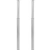 vidaXL Set 2 Gambe telescopiche per mobili Tavolo Acciaio Inossidabile e Ferro 710 mm-1100 mm