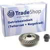Trade-Shop Unità di trasmissione disco ruota conica compatibile con Bosch GWS 10-125, GWS 10-125 C, GWS 10-125 CE, GWS 14-125 C, GWS 14-125 CE, GWS 14-125 CI