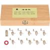 YUYTE Set Avvolgitore a Molla Principale, Strumento di Riparazione per Orologi in Ottone, Kit di Riparazione per Orologi da Polso, Strumenti per Orologiai Fai-da-te, Strumento di Carica per Orologi in Accia