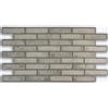 Grace Baltic - Pannelli da parete 3D per decorazione di pareti interne in PVC (10, Mattone Chiaro)