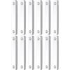 Generico Porta Della Magnetica Di Protezione Della Ventilazione Della Ventilazione Finestra, Clip Magnetiche Autoadesive, Magneti Per Tende, Supporto Per Bloccaggio Da 12 Set Con Cuscinetto Per Colla - M