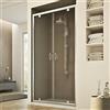 Idralite Porta Doccia 90CM H185 stampato C mod. Sintesi 2 Ante