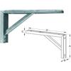 BLINKY Vigor-Blinky 2805750 SIPA 7/340 Super Reggimensola Piegata, Altezza 18 cm, Lunghezza 50 cm, Zincato