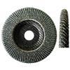 SCU DISCO LAMELLARE ZIRCONIO CON PROFILO ARROTONDATO PER IMPIEGO SU CORDONI DI SALDATURA E PARETI CURVE - DIAMETRO Ø125 MM