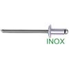 SCU RIVETTI INOX CON GAMBO IN ACCIAIO INOX AISI 304-3.2 X 8 MM
