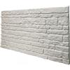 Pannelli Pannello Finta Pietra Ricostruita in Polistirolo Resinato Misure 100 cm X 50 cm Spess. 2 cm - Modello COLORADO WHITE isolanti Termici per Interni e Esterni