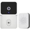 Lecreatekit Videocitofono, Smart WiFi Wireless Campanello per KEMENT, HD Home Remote Video Citofono con per Tuya App Control