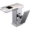Acesunny Rubinetto a cascata lavandino rubinetto lavabo rubinetto RGB LED luce rubinetto bagno bagno bagno cascata rubinetto WC lavabo lavabo miscelatore