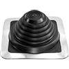 MASTER FLASH Perforazione del tetto per protezione contro la penetrazione di acqua, tubo per tetto, flangia di tenuta per coperture in lamiera Epdm No. 3 0-146 mm