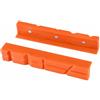 TopHomer 1 paio di cuscinetti magnetici per morsa, protezioni per ganasce, design multi-scanalatura, ganasce morbide per morsa da banco per falegnameria idraulica, 150 mm