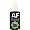 Alex Flittner Designs Pennarello per vernice RAL 6021, colore verde pallido, opaco, 20 ml, vernice per ritocco acrilico, per riparazione, legno, metallo, mobili da bagno