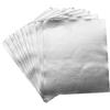 Mikinona Toppe per Riparazione Pentole in Alluminio Resistente Alta Temperatura, Kit 10 Fogli Argento per Riparare Perdite in Padelle e Radiatori Leggeri