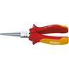 Hazet 1826Vde-22 Pinza A Becco Tondo Vde, Argento, Lunghezza 160 mm
