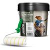 JOVIRA PINTURAS Pittura Ultramatte Bianco. 4L Esterni/interni e Rullo antigoccia 22 cm (4 l, Pittura Bianca + Rullo Antigoccia 22 cm) A-21-R