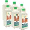 MARBEC IDROFIN LUCIDO 1LTX6PZ Cera per cotto, pietra e agglomerati cementizi lucida per la finitura dei trattamenti di fondo, con protettivi, impregnanti o cere.