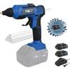 ENG PRO Pistola Colla a Caldo | Linea Professionale Monobatteria ONE4ALL | Riscaldamento in 3 Minuti, Indicatore LED | 2 batterie 2.0 Ah