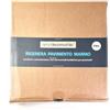 amzcleanmarble BMC Rigenera Pavimento Marmo PRO kit 5" per usare una normale lucidatrice domestica come levigatrice per marmo con dischi abrasivi e lucidanti 125mm per riportare a specchio pavimenti in marmo opachi