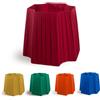 Imperato Illuminazione Paralume Tulipano per lampada interamente Fatto a Mano in 12 colori con Tessuti Seta di qualità (attacco E27 e E14) (20 cm, Avorio)