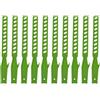 ARMYJY Agitatore in plastica per miscelare vernice, riutilizzabile, con apriscatole, per vernici, resine epossidiche acriliche, confezione da 10 pezzi, verde (275 mm/345 mm)