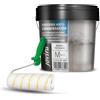 JOVIRA PINTURAS 4 L -Pittura Anticondensa, Antimuffa - Vernice Anti-Umidità per Interni ed Esterni + Rullo Antigoccia 22 cm. (4 l, Pittura Bianca + Rullo) B-11-R