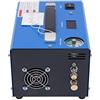 Queeucaer 4500psi - Compressore d'aria PCP, ad alta pressione, 30 MPa/300 bar, compressore d'aria, 250 W, nero, con trasformatore, arresto manuale, corpo leggero, senza olio e acqua