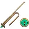 UNIVERSALE Resistenza Scaldabagno Flangiata Con Faston Corti 1200w Lunghezza 265mm