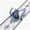 Dostear Bordi Greche Pannelli Adesivi Bordo Adesivo per Pareti Striscia Adesiva Muro Decorativa Greca Adesiva per Parete Blu-50 10cm X 1000cm